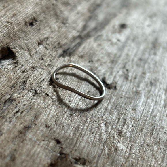 Silver Stacking Ring - Picture 1 of 3